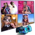 thumbnail image 5 of Gafas de caleidoscopio - Gafas Rave psicodélicas Trippy - Gafas de prisma funky para raves - Accesorios para festivales, 5 of 5
