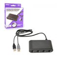 thumbnail image 2 of Adaptador TTX TECH  de controles de GameCube para Wii U Switch PC y MAC Negro, 2 of 2