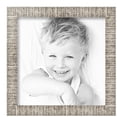 thumbnail image 2 of ArtToFrames 13" x 13" Vintage Code White Crackle Picture Frame, 13x13 inch Silver Wood Poster Frame (WOM-5250),  Pack, 2 of 7
