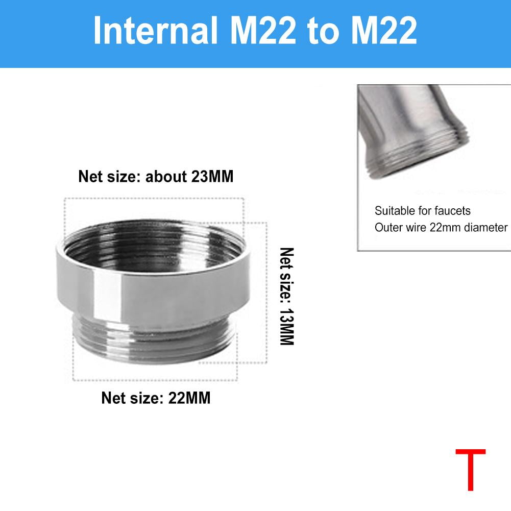 Faucet Adapter Kit Brass Aerator Adapter Set Male / Female Faucet