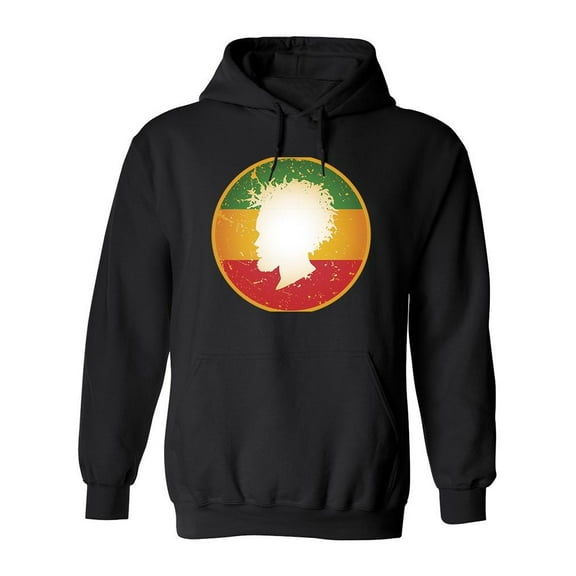 Rastafarian  Circle
 Hoodie Men -Image by Shutterstock, Male Medium