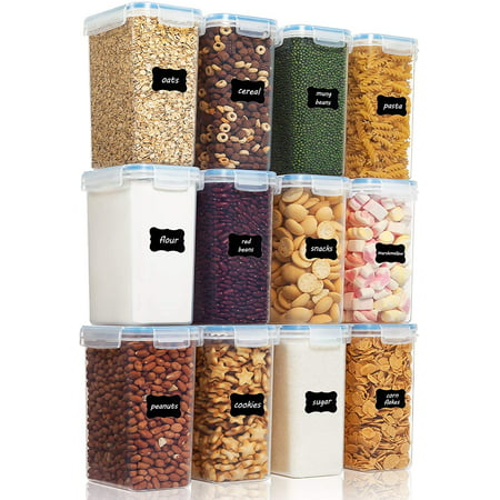 Airtight Food Storage Containers 12, Flour And Sugar Storage Containers Canada