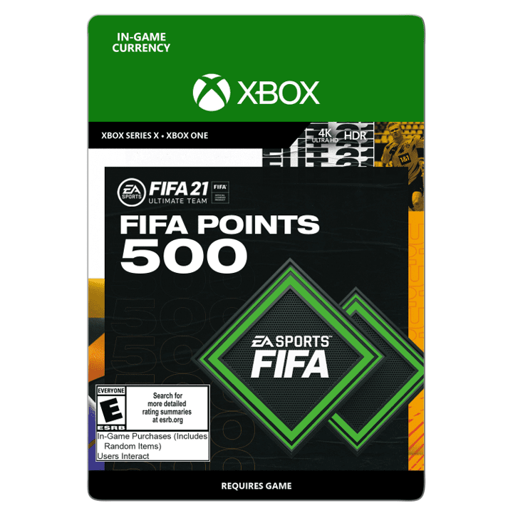 Plasticidad patrulla estornudar FIFA 21 Ulitmate Team™ 500 Points - Xbox One [Digital] - Walmart.com