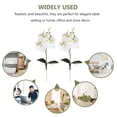thumbnail image 3 of FOMIYES 10Pcs White Artificial Phalaenopsis Orchid Flowers for Party and Home Decoration, 3 of 4