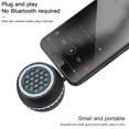 thumbnail image 5 of Mini altavoz portátil, altavoz de entrada de línea de altavoz de teléfono móvil de 3 W con interfaz de audio AUX de 3,5 mm de graves claros, Plug and Play, 5 of 5