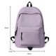 thumbnail image 1 of Mochila para estudiantes Bolsas de libros escolares de gran capacidad Color sólido simple de nylon Hugtrwg Para Estrenar, 1 of 9