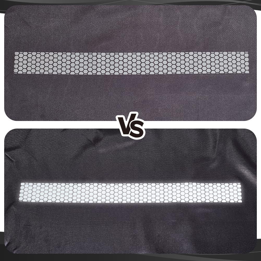 10M PES Reflective Iron On/Sew On Patches with Hot Melt Adhesive on the Back Flat Silver 50x0.2mm