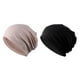 thumbnail image 1 of 2 Piezas Gorro de Dormir Turbante BLESIY Negro Unisex Beanie Slouchy, 1 of 2
