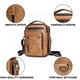 thumbnail image 3 of Bolso de hombro de cuero para hombre, pequeño bolso bandolera para hombre para el trabajo, bolso de mano tipo cartera para hombre, bolso bandolera elegante y multifuncional de cuero, 3 of 8