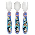 thumbnail image 1 of Set de cubiertos The First Years Mickey Mouse para niños, paquete de 3, 1 of 5