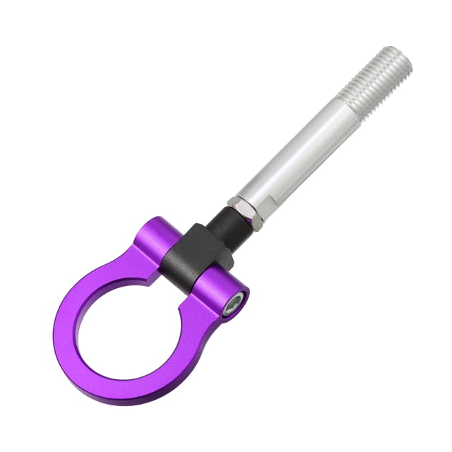 Morado Redondo Auto Coche Delantero Trasero Parachoques Remolque Anillo Ojo Remolque Gancho