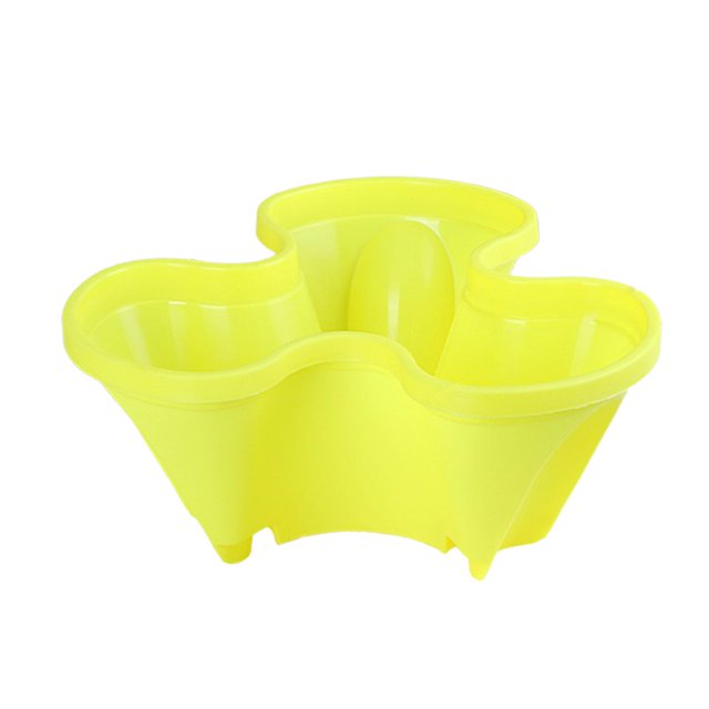 Flower Pot Non-slip Wide Application Plastic Sturdy Vertical Assorted Planter Household Supplies