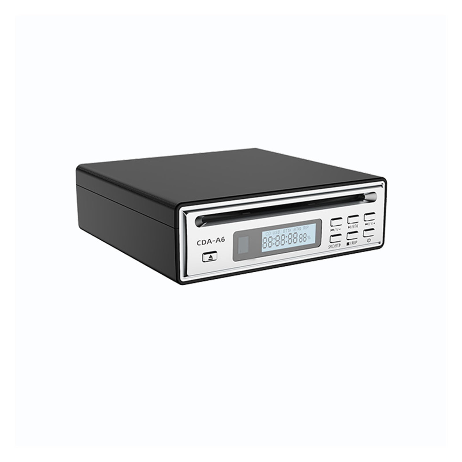 CD Player Bluetooth Digital CD Grabber with Automatic Ripping WAV Fiber Output Remote Control ,Compatibility