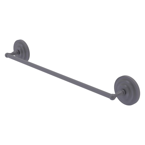 Que New Collection Towel Bar - Matte Gray / 30 Inch
