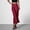 *Red, variant on Binmer Women's High Waist Satin Mermaid Midi Skirt,Solid Casual Summer Bodycon Skirt Beige,Women's Plus XXXL