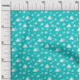 thumbnail image 1 of oneOone Silk Tabby Fabric Triangle Geometric Printed Fabric 1 Yard 42 Inch Wide, 1 of 5