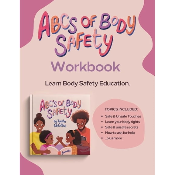 ABC's of Body Safety: Workbook for Girls, (Paperback)