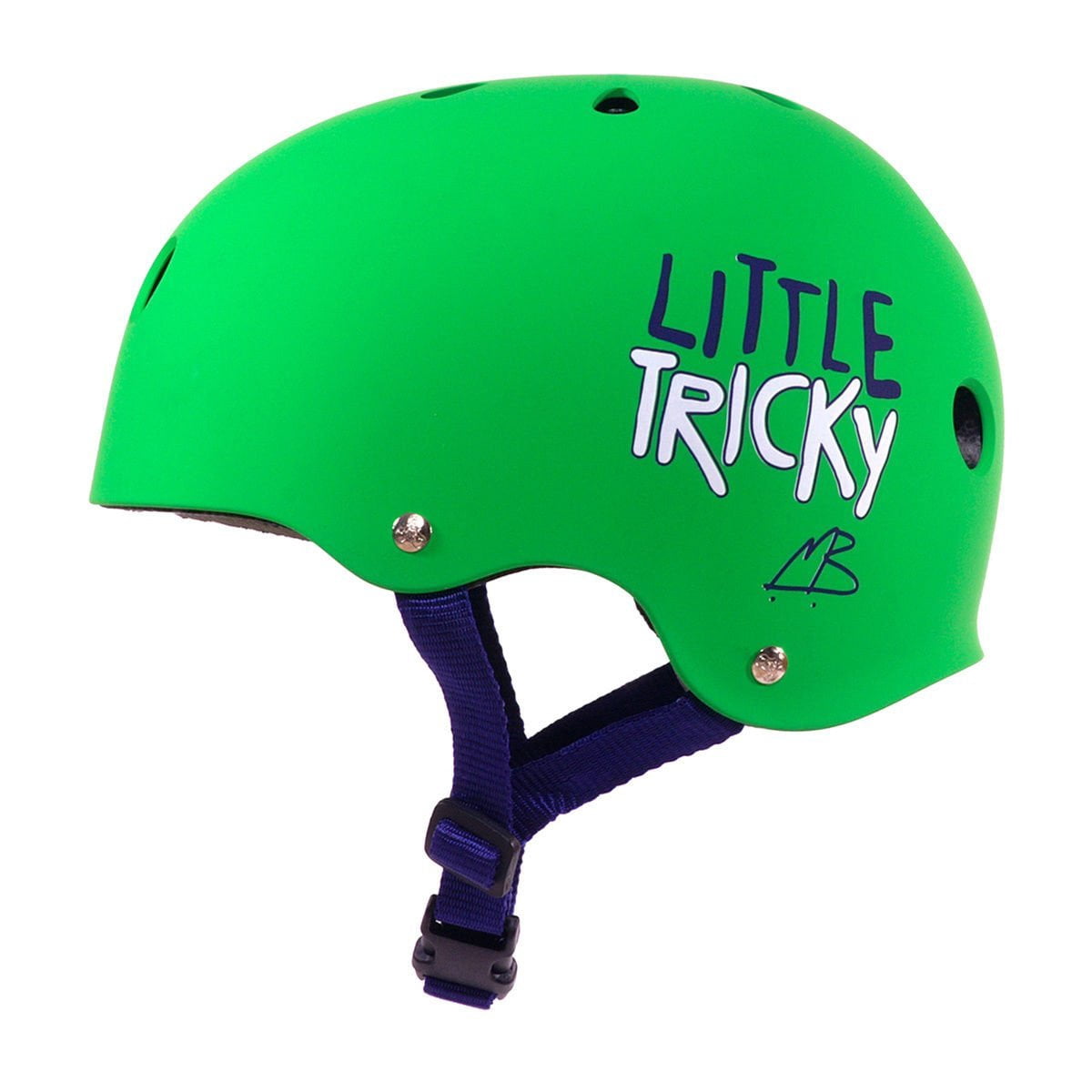Triple Eight Little Tricky Helmet Green Matte EPS Liner