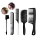 thumbnail image 4 of 1 juego de peines para cabello natural, largo, grueso y , cabello húmedo Negro Zulema Cepillo de peine de pelo hueco, 4 of 6