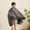 Gray, variant on Hxlamzoo Blanket Poncho for Women, Wearable Flannel Blanket for Adult, Winter Poncho Shawl Blanket Wrap Cape as Gifts for Mom