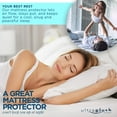 thumbnail image 4 of UltraBlock Ultra Plush 100% Waterproof Mattress Protector - Luxuriously Soft and Comfortable (King), 4 of 8