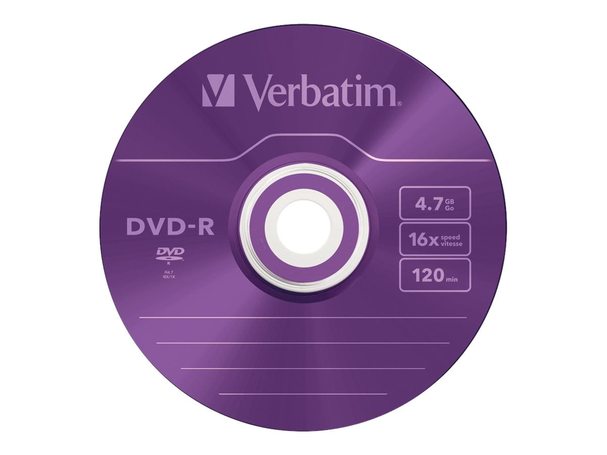 Verbatim Colours - 5 x DVD-R - 4.7 GB 16x