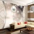 thumbnail image 1 of Tiptophomedecor Glam Wallpaper Wall Mural - String Of Pearls, 1 of 4