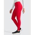 thumbnail image 5 of CRZ YOGA Water-Resistant Fleece Athletic Leggings Pockets 28" Thermal Hiking Casual Workout Womens Pants, 5 of 6