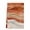 Burnt Orange, variant on Green Coastal Kitchen Towels Set of 1, Absorbent Microfiber Dish Tea Towels with Hanging Loop, Summer Beach Nautical Abstract Art Resuable Hand Towel for Home Kitchen Cooking Cleaning 18"x28"