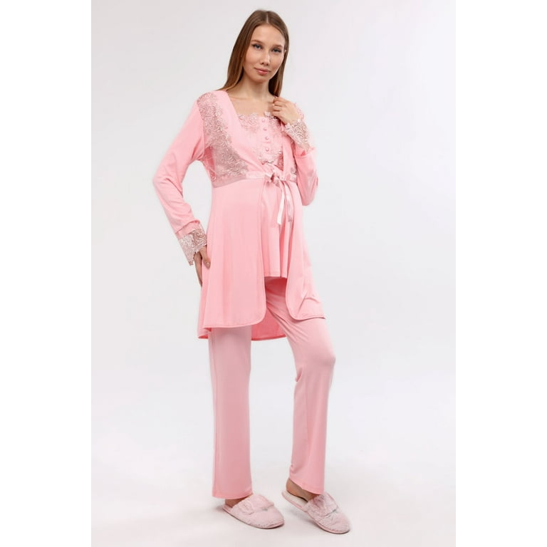 Silk nursing pajamas outlet