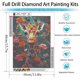 thumbnail image 4 of Diamond Painting Kits DIY 5D Diamond Painting for Adults&Kids Giraffe Diamond Art Kits Paint with Round Diamond Full Drill Diamond Dots Arts Painting, 4 of 4