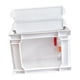 thumbnail image 3 of Tanque de tortuga Terrario para reptiles Tanque de peces Portador de reptiles, Contenedor de hábitat de reptiles, Hábitat de tortuga para reptiles blanco m, 3 of 9