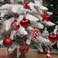 thumbnail image 4 of RuiJiao Shatterproof Plastic Christmas Ball Ornaments Set, 31Pcs Multi-Color Holiday Decorations for Tree and Party (Gold, Coffee, Rose Gold, Pink, Red, Silver), 4 of 6