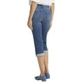 thumbnail image 2 of NYDJ womens  Petite Marilyn Blue Ridge Crop Jean, 6P, 2 of 3