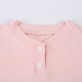 thumbnail image 4 of Girls T Shirt Boys Long Sleeve Pink T Shirt Girls Crew Neck Basic Tees Fall Tops Girls Clothing Size 3-4 Years, 4 of 5
