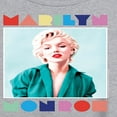 thumbnail image 3 of Marilyn Monroe - Pop Culture Icon - Pop of Color - Women's Oversized T-Shirt, 3 of 5
