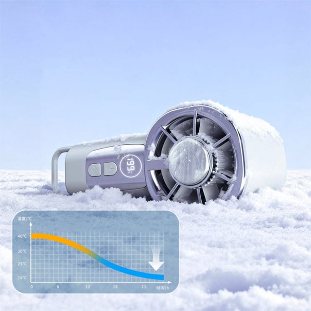 KTTECTOA Palm High-speed Ice Compress Digital Display 199 Speed Multi-scenario Clip Mini USB Charging Small Fan Clearance Home Decor Canada Days Living Room Decor Decor