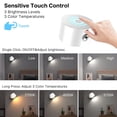 thumbnail image 2 of BN-LINK Wall Lights, 360°Adjustable Wall Lamp with 3 Color Modes 3 Brightness Levels, Wall Mounted Lamp for Bedroom Reading Bedside, White, 2 of 6