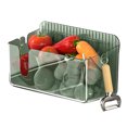 thumbnail image 2 of YAOMOBB Storage Container Wall Hanging Cosmetics Storage Box for Kitchen Bathroom Hanging Basket Onion Ginger Garlic Storage Basket with Drain Hole, 2 of 6