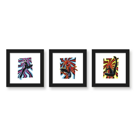 Gallery Pops Marvel Comics Spider-Man - Pop Gallery Wall Art Bundle (3-Pack)