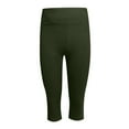 thumbnail image 5 of vigerkar Plus Size Leggings for Women, High Waisted Tummy Control Buttery Super Soft Yoga Pants for Workout Green, 2XL, 5 of 7