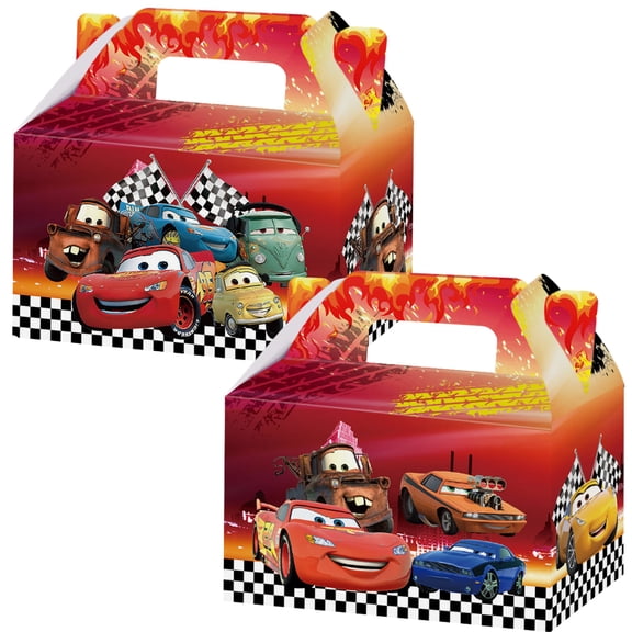 20 PCS Car Party Treat Boxes, Car Theme Birthday Party Favor Boxes Candy Goodies Gift Boxes for Birthday Party