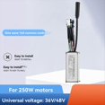 thumbnail image 2 of Electric Bike Controller KT-14A 36/48V 6 Tube Sine Wave Controller SM Plug for Ebike Motor Conversion for KT LCD Display,1 * Electric Bike Controller,Silver, 2 of 8