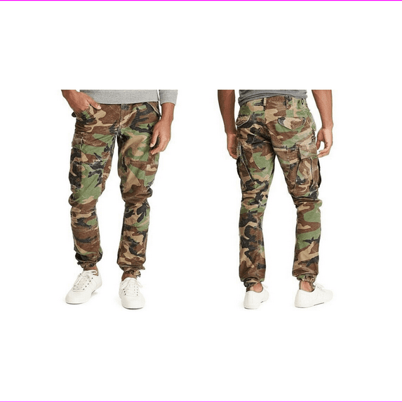 Polo Ralph Lauren Men's Camo Cargo Pants 33 X 30
