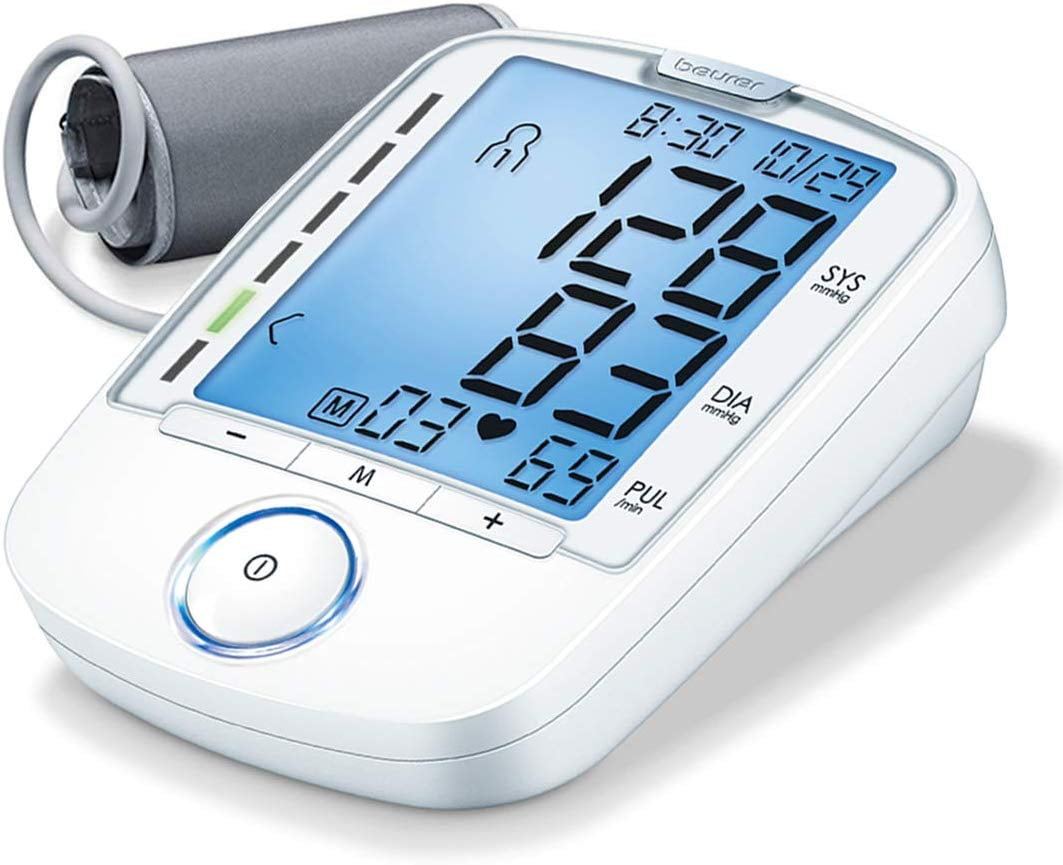 Beurer Upper Arm Blood Pressure Monitor, Fully Automatic, Easy/ Clear
