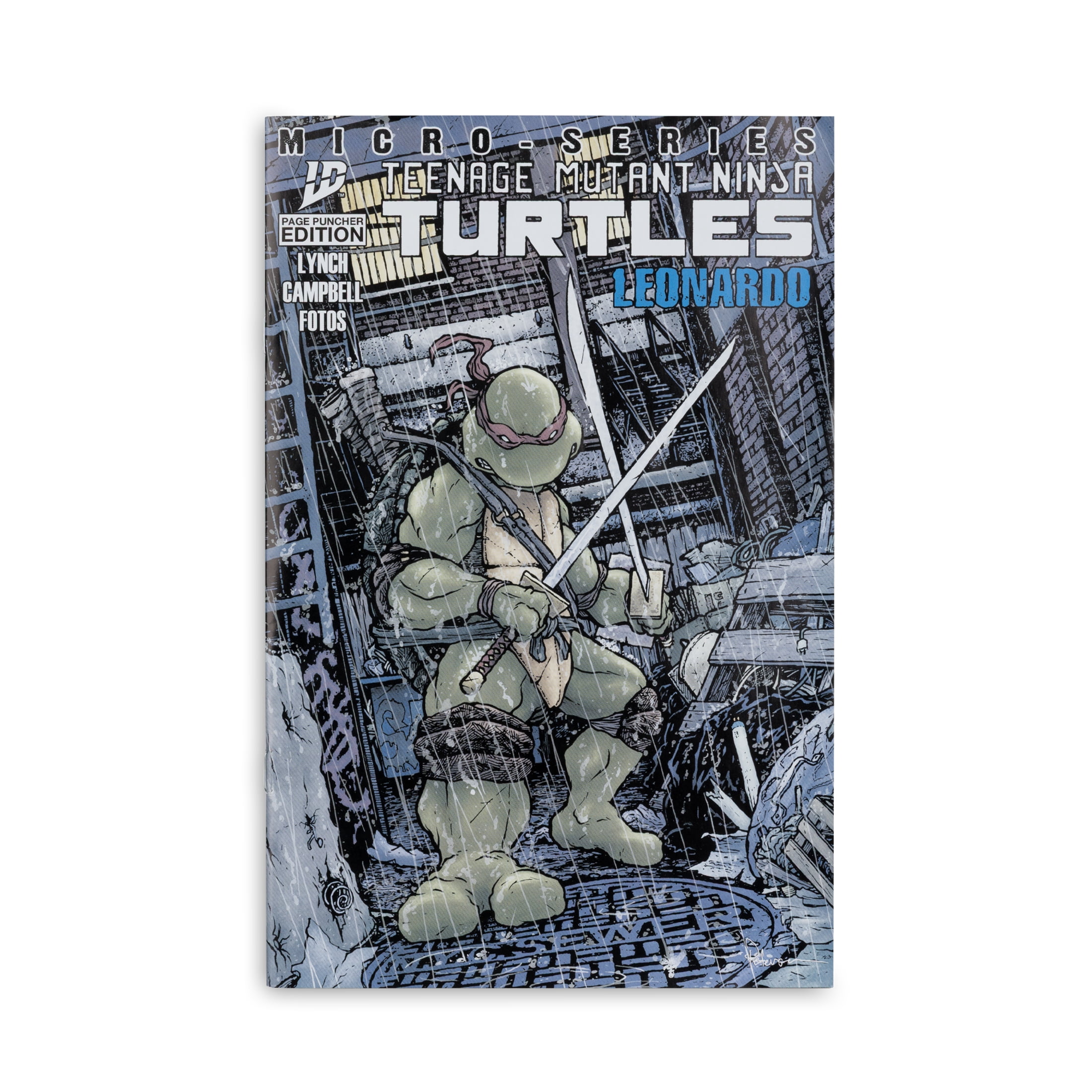 Teenage Mutant Ninja Turtles (Page Punchers) Leonardo 5" Action Figure with Comic - McFarlane Toys