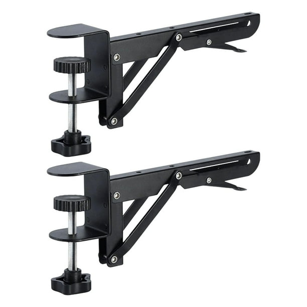 Under Desktop Mouse Keyboard Tray Clamp Sturdy for Pull Out Keyboard