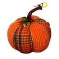 thumbnail image 1 of Bewildely Calabaza de otoño tejida a mano, decoración rústica, versátil, ideal para almacenar y usar en exteriores. Jardín vivo. Decoración del hogar TYPE1, 1 of 6