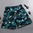 thumbnail image 3 of Men's & Big Men's Beach Shorts Set Hawaii Print Board Shorts with Pocket Mens Swimsuits Trunks Men Swim Trunks 2-Pack,XXXL, 3 of 8