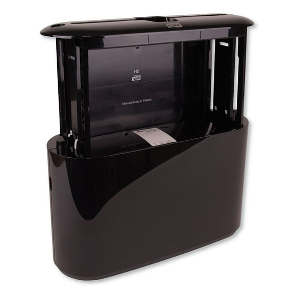 Tork 302028 Xpress 12.68 x 4.56 x 7.92 Countertop Towel Dispenser - Black